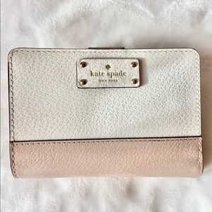 Kate Spade | Two-Tone Cream & Beige Wallet